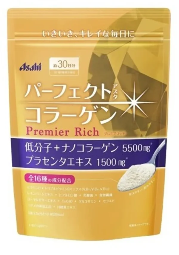 Коллаген порошок ASAHI Perfect Asta Collagen Powder Premier Rich купить