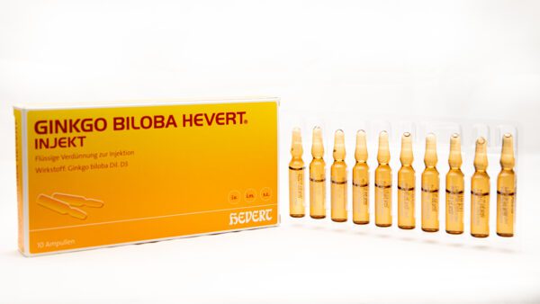 Гинкго билоба Германия GINKGO BILOBA 2 мл для капельниц в упаковке 10 ампул